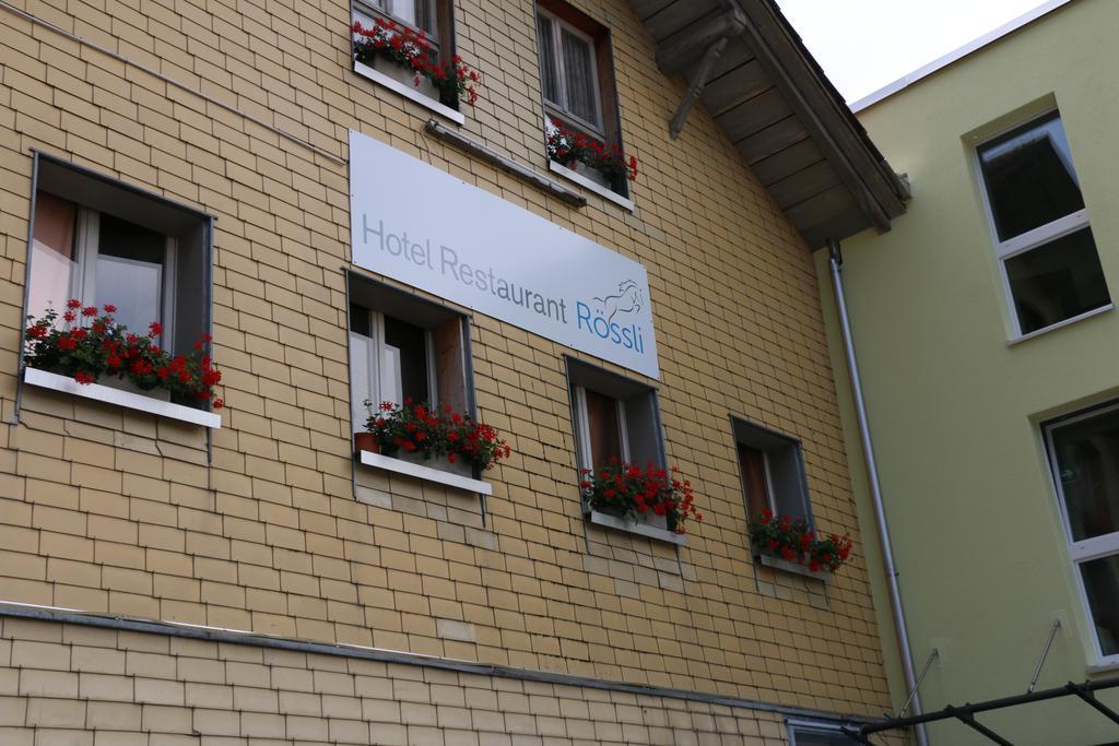 Hotel Restaurant Roessli Uetendorf Exterior photo